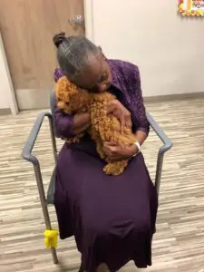 Petland Puppies At Memorial Adult Day Care