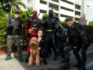 Petland Florida Joins in the Miami Power Team Toy Drive