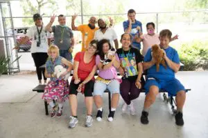 Petland Florida Visits WOW Center for Puppy Therapy